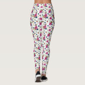 Floral Joyeaux Designer Leggings (Rückseite)