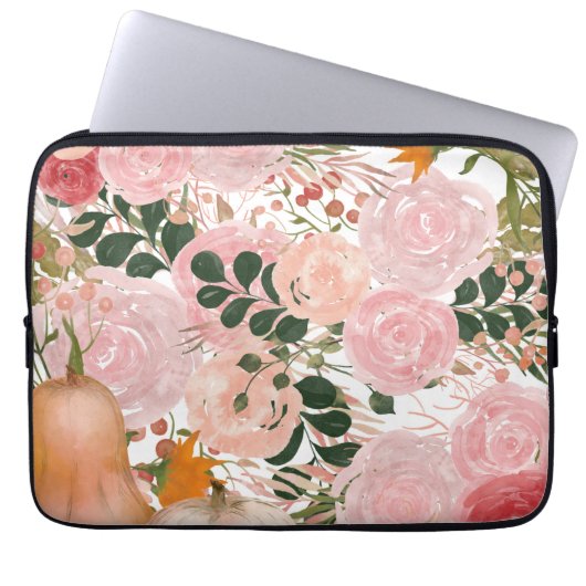 Floral Jumpsuit Laptopschutzhülle (Vorderseite)