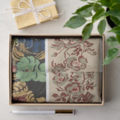 Floral Junk Journal Hintergrund Expanders Seidenpapier (Geschenk)