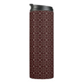 Floral Kabul-Kaffeetank Thermosbecher (Nach rechts gedreht)