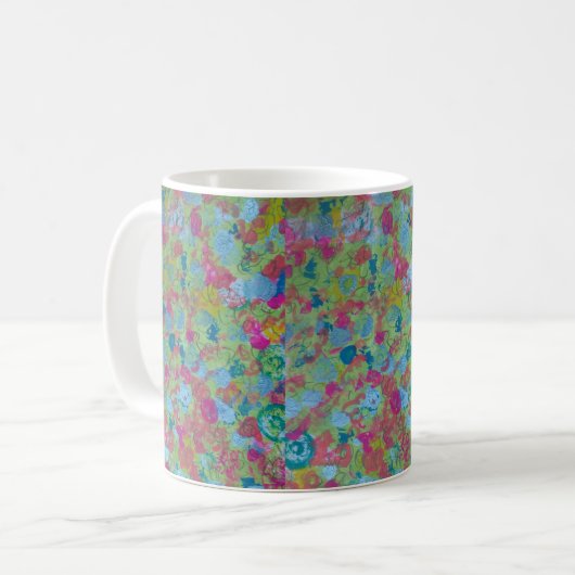 floral kaffeetasse (Vorderseite Links)