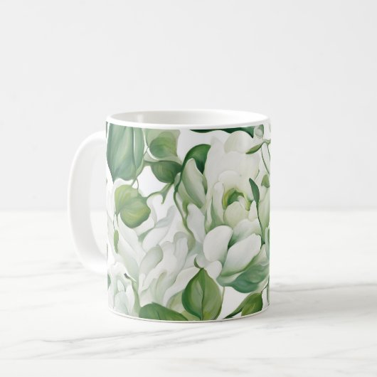 floral kaffeetasse (Vorderseite Links)