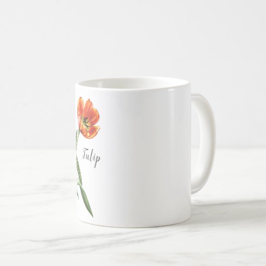 Floral Kaffeetasse (VorderseiteRechts)