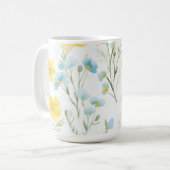 Floral Kaffeetasse (Vorderseite Links)