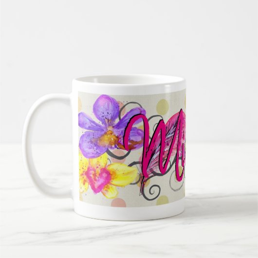 floral kaffeetasse (Links)