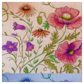 Floral Kaleidoskop Stoff (Nahaufnahme)