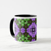 Floral Kaleidoskop Tasse (Vorderseite Links)