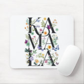 Floral Kamala Botanical Kamala Harris 2024 Frau P Mousepad (Mit Mouse)