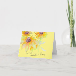 Floral Karte