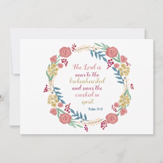 floral karte (Vorderseite)