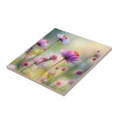 Floral Keramik Tile mit Hübschen Blume Fliese (Seite)