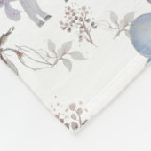 Floral Kinderzimmer Whimsical Print Babydecke Fleecedecke (Ecke)