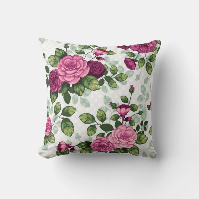 floral kissen (Vorderseite)