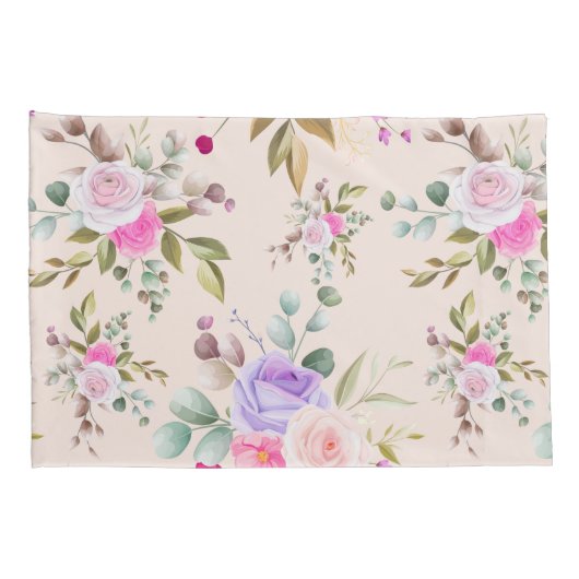 floral kissenbezug (Rückseite-Rechts)