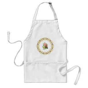 Floral Kitchen Apron Schürze