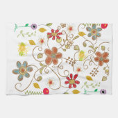 Floral Kitchen Handtuch (Horizontal)