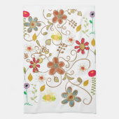 Floral Kitchen Handtuch (Vertikal)