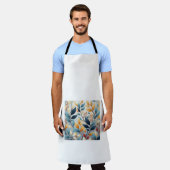 Floral Kitchen Schürze (Getragen)