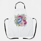 Floral Kitchen Schürze für sie (Vorderseite)