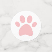 Floral Kitten Geburtstagsparty Confetti Konfetti (Klein Vorderseite)