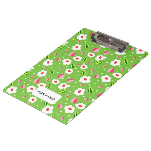 floral klemmbrett (Schrägansicht)