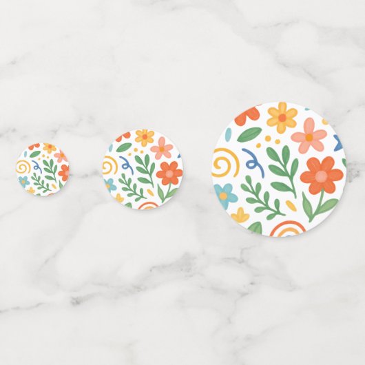 floral konfetti (Vorderseiten)