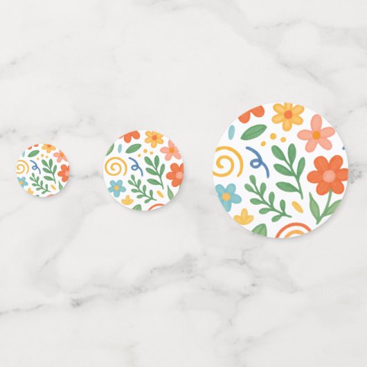 floral konfetti (Rückseiten)