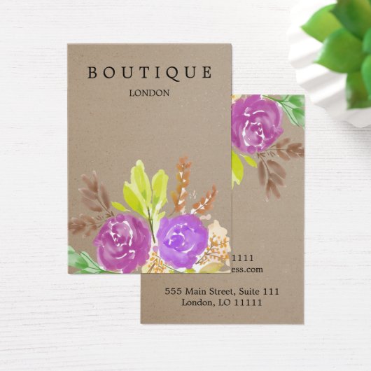 Floral Kraft Ohrring (Schreibtisch)