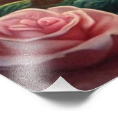 Floral Krishna Flute Serene Garden Fotodruck (Ecke)