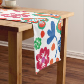 floral kurzer tischläufer (Beispiel)