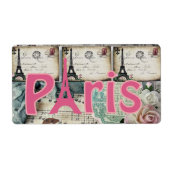 Floral Labels Paris (Vorne)