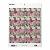 Floral Labels Paris