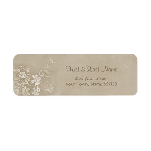 Floral Lace Butterfly Wedding (Vorne)