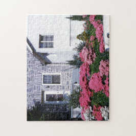 Floral Landschaft Retro Heimweg Vintage Auto Puzzle
