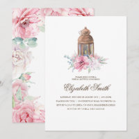 Floral Lantern Brautparty