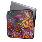 Floral Lap Top Tasche (Vorderseite Links)