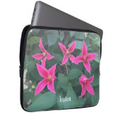 Floral Laptop Sleeve (Vorne Rechts)