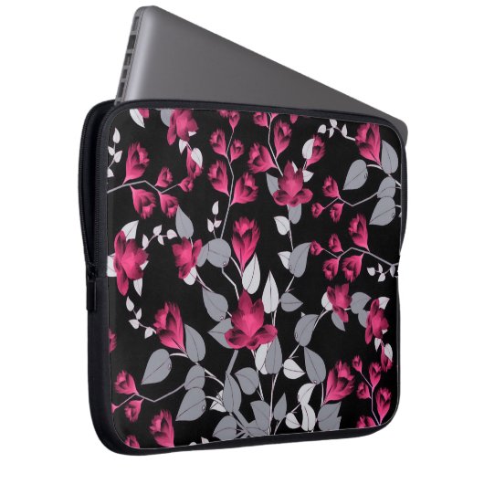 floral laptopschutzhülle (Vorne Rechts)