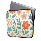 floral laptopschutzhülle (Vorderseite Links)