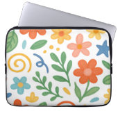floral laptopschutzhülle (Vorderseite)