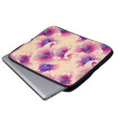 floral laptopschutzhülle (Vorne Knopf)