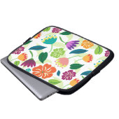 floral laptopschutzhülle (Vorne Knopf)