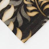 Floral Leaf Fleecedecke (Ecke)