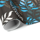 Floral Leaf Geschenkpapier (Rolleneckpunkt)