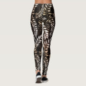 Floral Leaf Leggings (Rückseite)