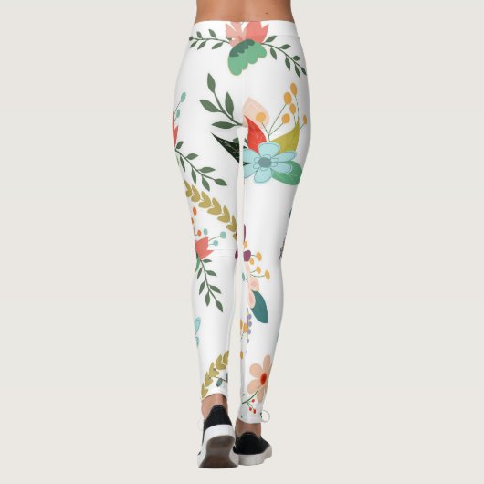 floral leggings (Rückseite)