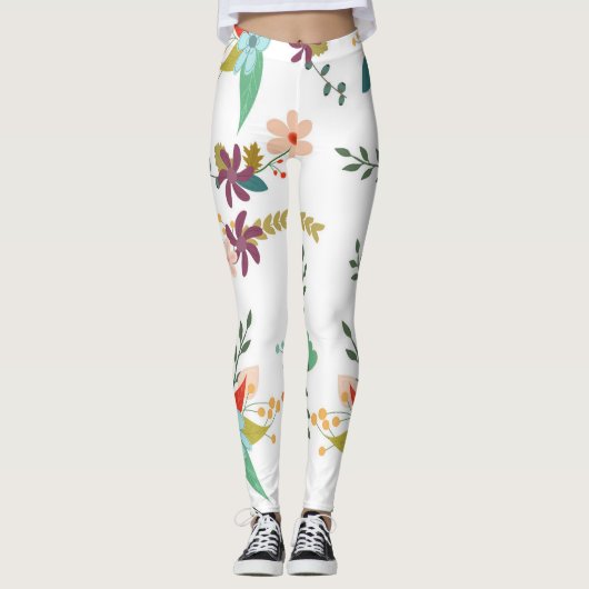 floral leggings (Vorderseite)