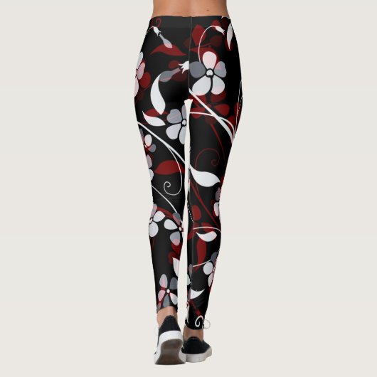 floral leggings (Rückseite)