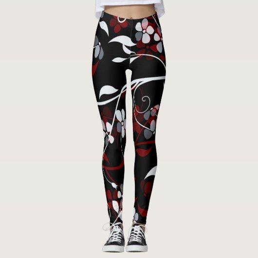 floral leggings (Vorderseite)