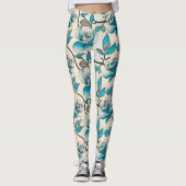 floral leggings (Vorderseite)